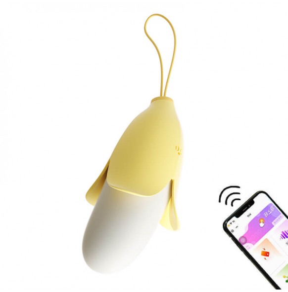 MizzZee - Fierce Banana Vibrating Egg (Support APP Mini Programs - Chargeable) MizzZee - Fierce Banana Vibrating Egg (Support APP Mini Programs - Chargeable)